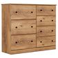 Lemoore Essentials 48" 7-Drawer Only in Saratoga Pine, , large