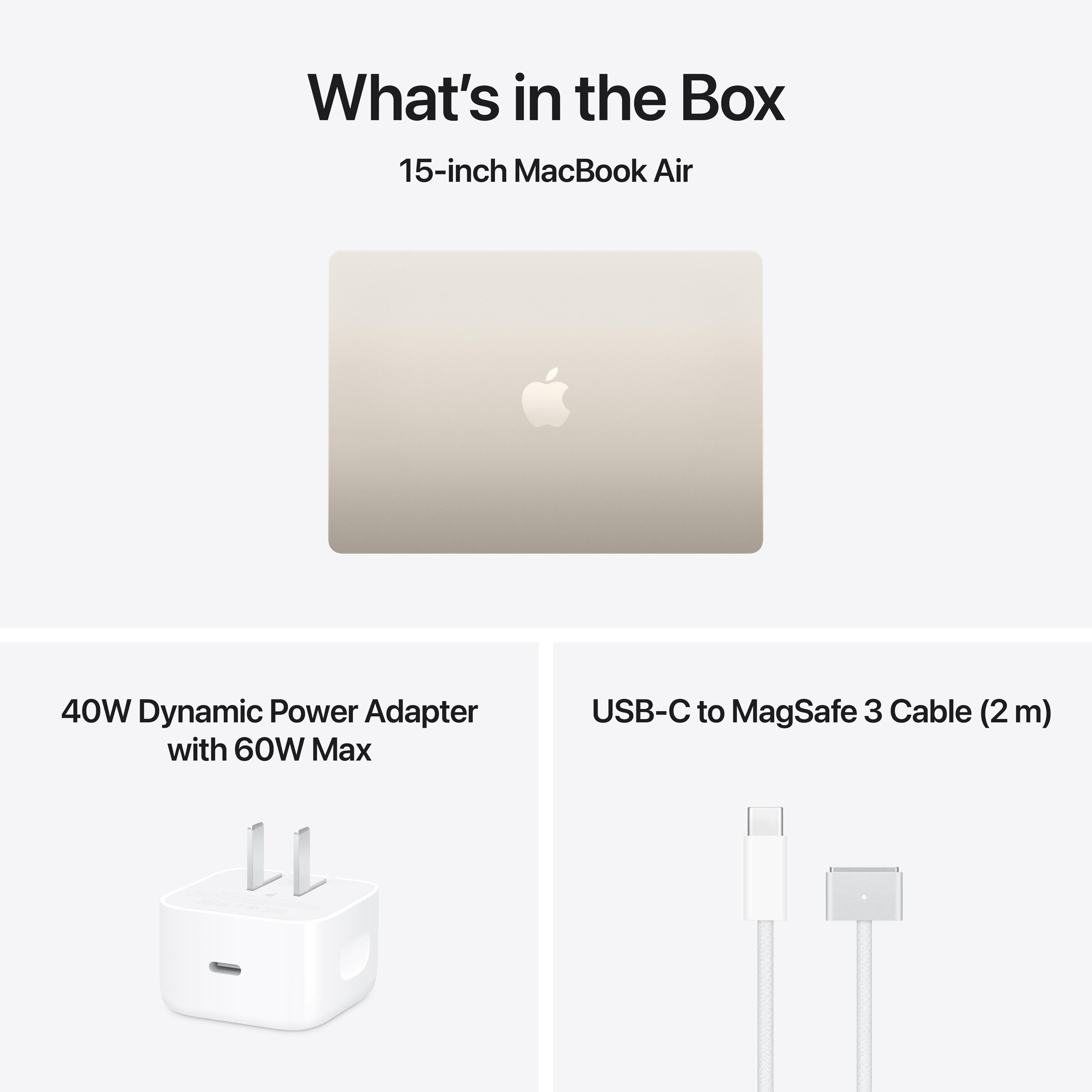 Apple MacBook Air 15-inch Laptop M5 chip - 10 Core CPU - 10 Core