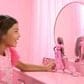 Barbie Deluxe Style Doll with Jumpsuit and Brown Braided Hair in Pink, , large