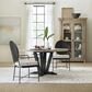 Hooker Furniture Ciao Bella Arm Chair with Tuscan White Cushion in Black (Set of 2), , large