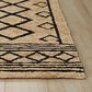 RIZZY Bengal 5" x 7"6" Beige and Black Area Rug, , large