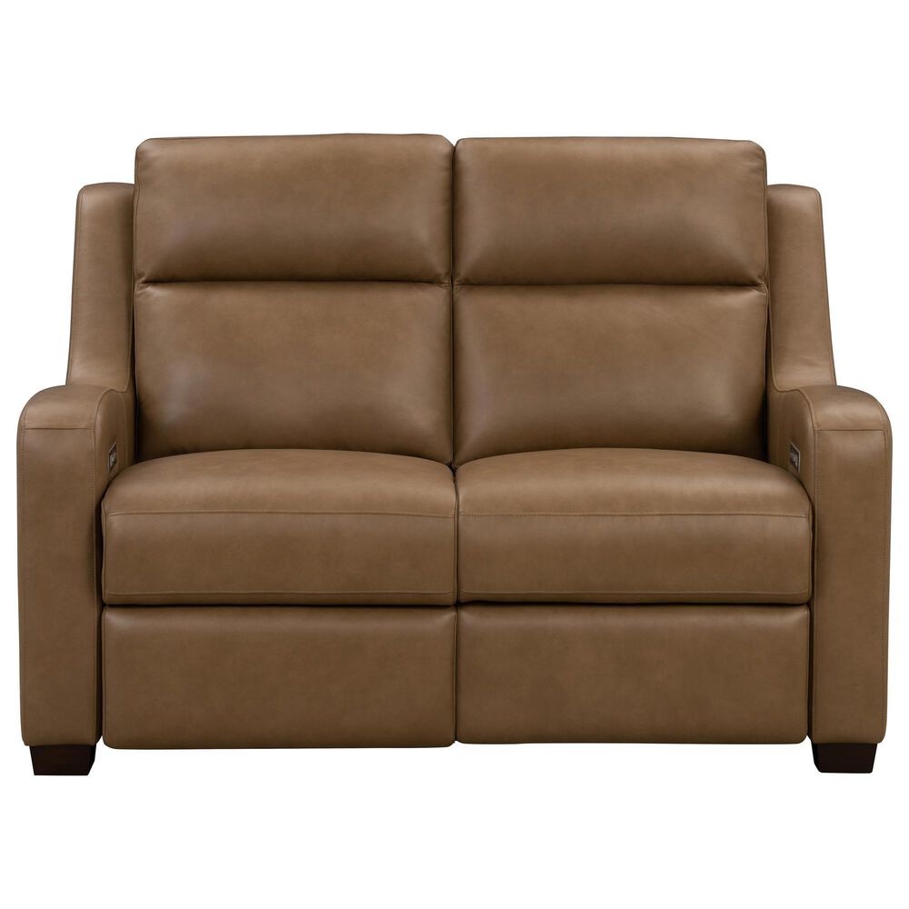 Barcalounger Ayden Power Loveseat in Hillwood Toffee, , large