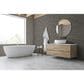 Emser Ikigai Peat 1" x 7" on 10" x 14" Porcelain Mosaic Sheet, , large