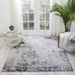 Nourison Silk Shadows 9"9" x 13"9" Silver Grey Area Rug, , large