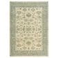 RIZZY Belmont 10" x 14" Ivory and Blue Area Rug, , large