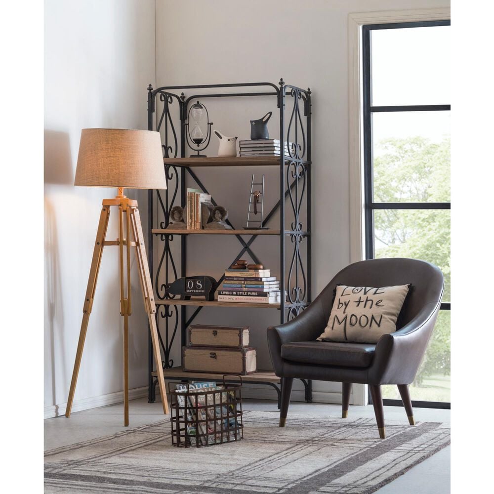 Creative Coop Decorative Metal Hourglass with White Sand in Rust, , large