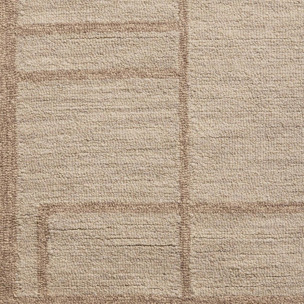 Loloi Barrow Beige and Taupe 2&#39;3&quot; x 3&#39;9&quot; Area Rug, , large