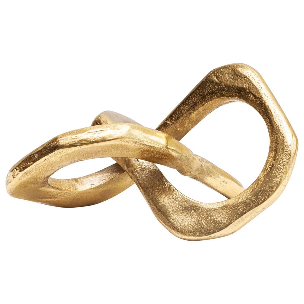 Creative Coop Abstract Figurine in Gold, , large