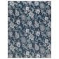 Nourison Garden Oasis GOA03 Navy 8" x 10" Indoor/Outdoor Area Rug, , large