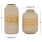 Maple and Jade Bohemian Vase in Beige and Tan (Set of 2), , large