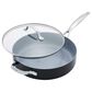 Green Pan Valencia Pro 4.5-Quart Nonstick Covered Saute Pan with Helper Handle in Grey, , large