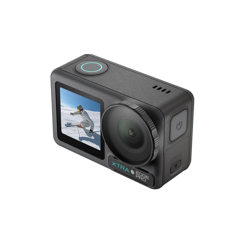 XTRA Edge Pro: 4K Action Camera With 1/1.3" Sensor &amp; Night View, , large