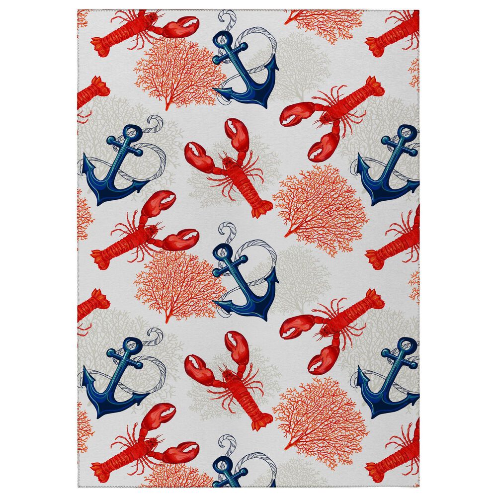 Dalyn Rug Company Harbor HA4 5" x 7"6" Ivory Indoor/Outdoor Area Rug, , large