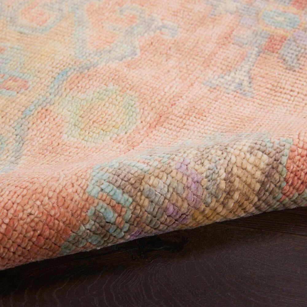 Nourison Odessa Brick and Multicolor 5'6" x 8' Area Rug, , large