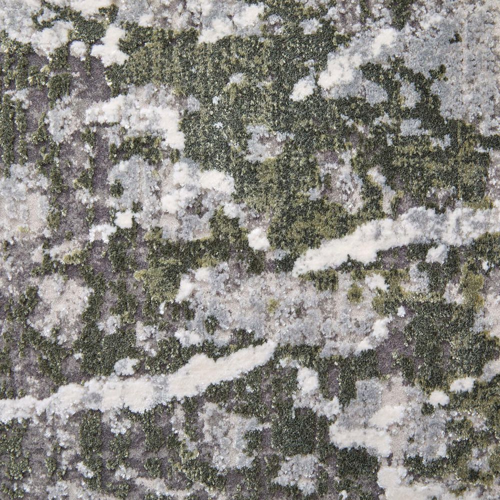 Feizy Cadiz 39N6F 3&#39;1&quot; x 5&#39; Green and Ivory Area Rug, , large