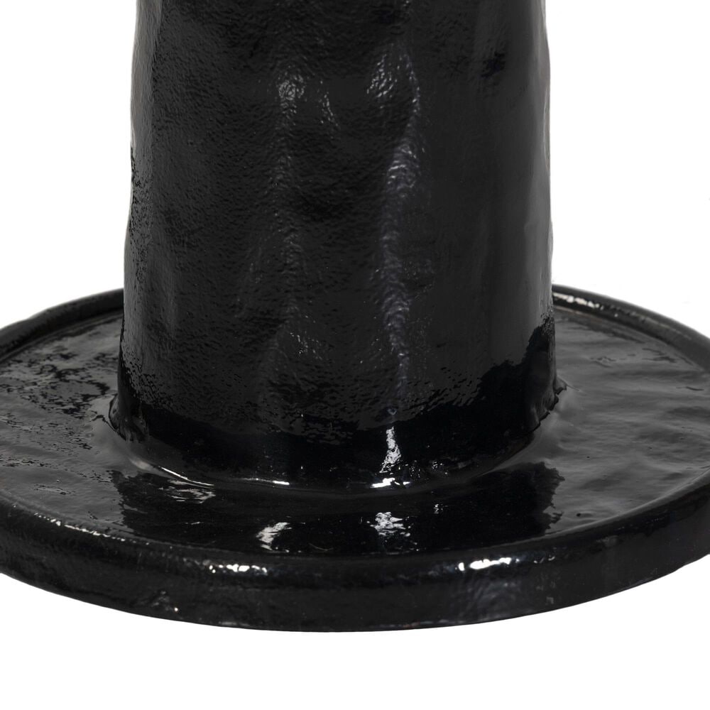 Four Hands Nerissa Floor Lamp in Glossy Black, , large