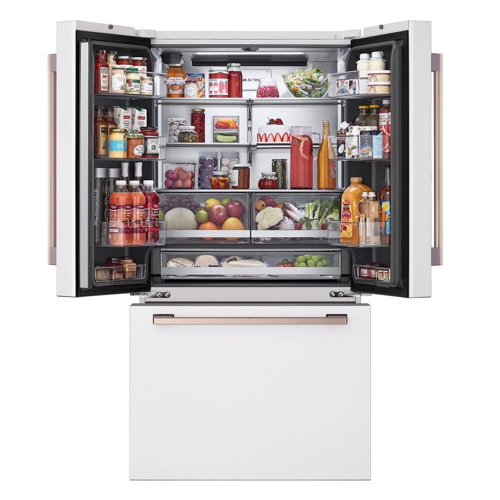 LG Studio 27 Cu. Ft. French Door Refrigerator in Essense White, , large