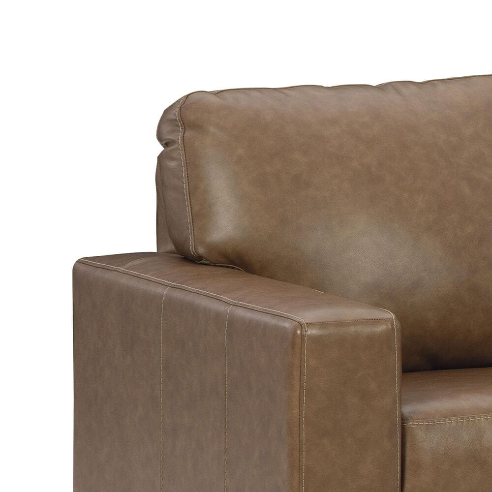 Ashley Bolsena Stationary Queen Sofa Sleeper in Caramel, , large