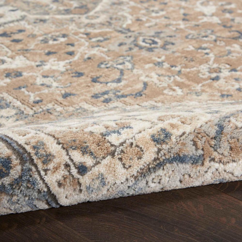 Nourison Quarry QUA05 10&#39; x 14&#39; Beige and Grey Area Rug, , large