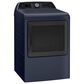 GE Profile 5.4 Cu. Ft. Top Load Impeller Washer and 7.3 Cu. Ft. Gas Dryer Laundry Pair in Sapphire Blue, , large