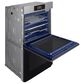 Samsung Bespoke 2-Piece Kitchen Package with Stainless Steel Bespoke 30" Double Wall Oven and Black 36" Induction Cooktop, , large