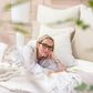 Pom Pom At Home Murphy 20" Square Throw Pillow in Ivory, , large