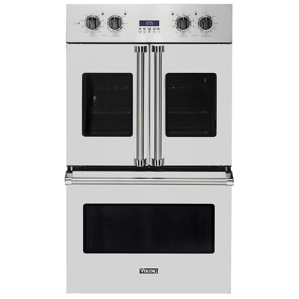 Viking Range 30" Electric Double French-Door Oven in Stainless Steel, , large
