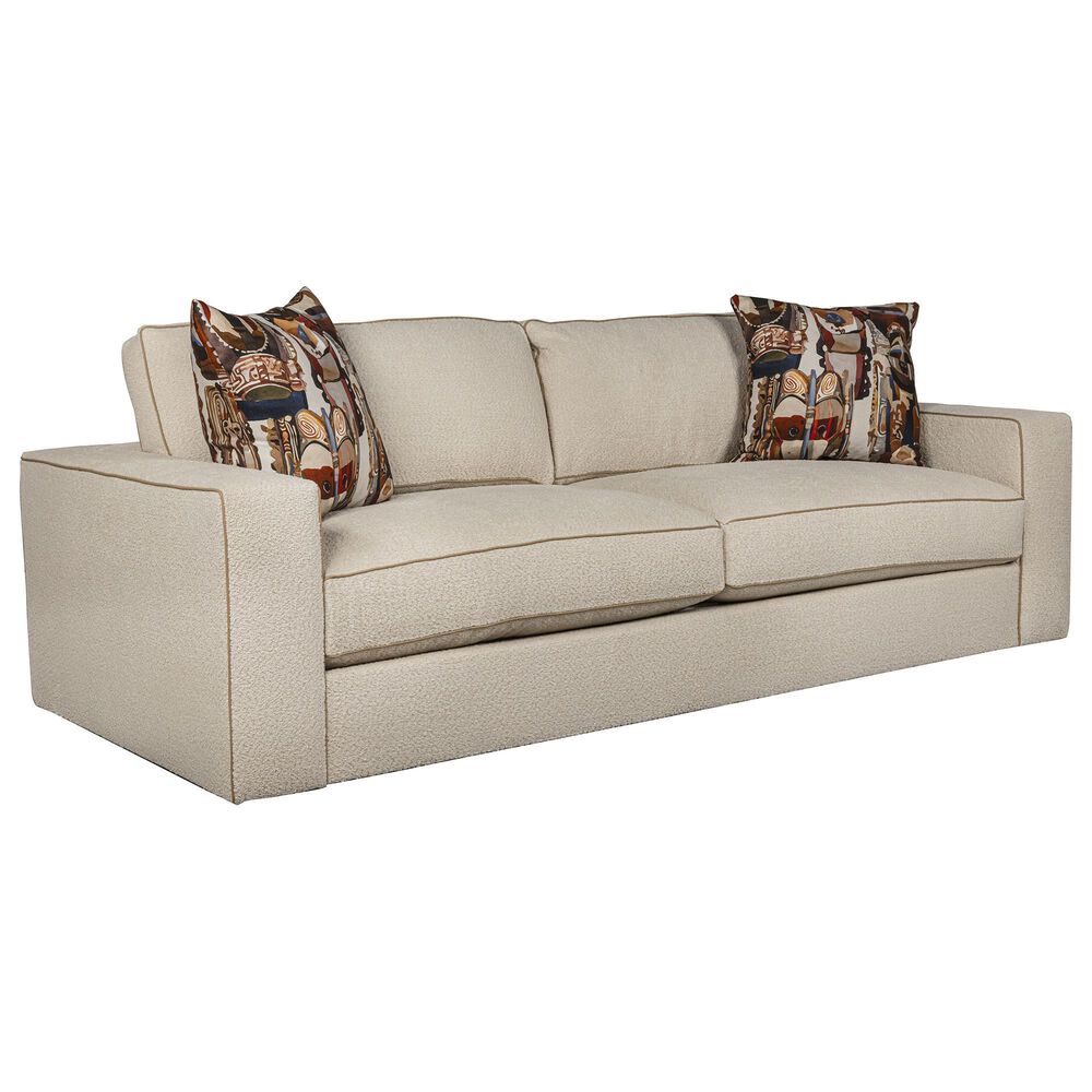 Massoud Max Stationary Sofa in Jennie Linen, , large