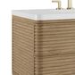 James Martin Allamari 36" Single Bathroom Vanity in Dune Mist with 3 cm Tajnar Eclos Top and Rectangular Sink, , large