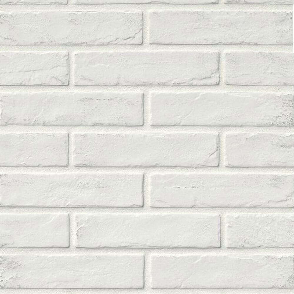 MS International Capella White Brick 2 1/3" x 10" Porcelain Tile, , large