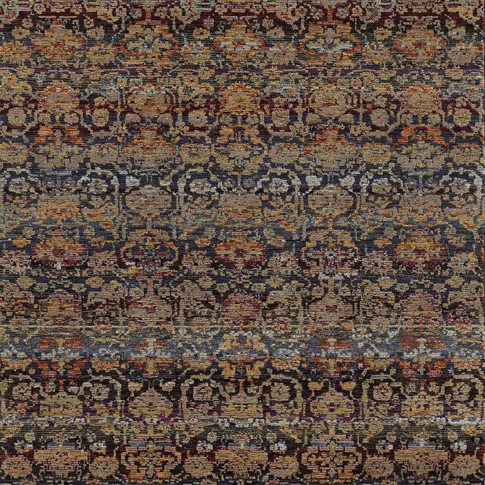 Oriental Weavers Andorra 6836C 2&#39;6&quot; x 12&#39; Multi/Blue Runner, , large