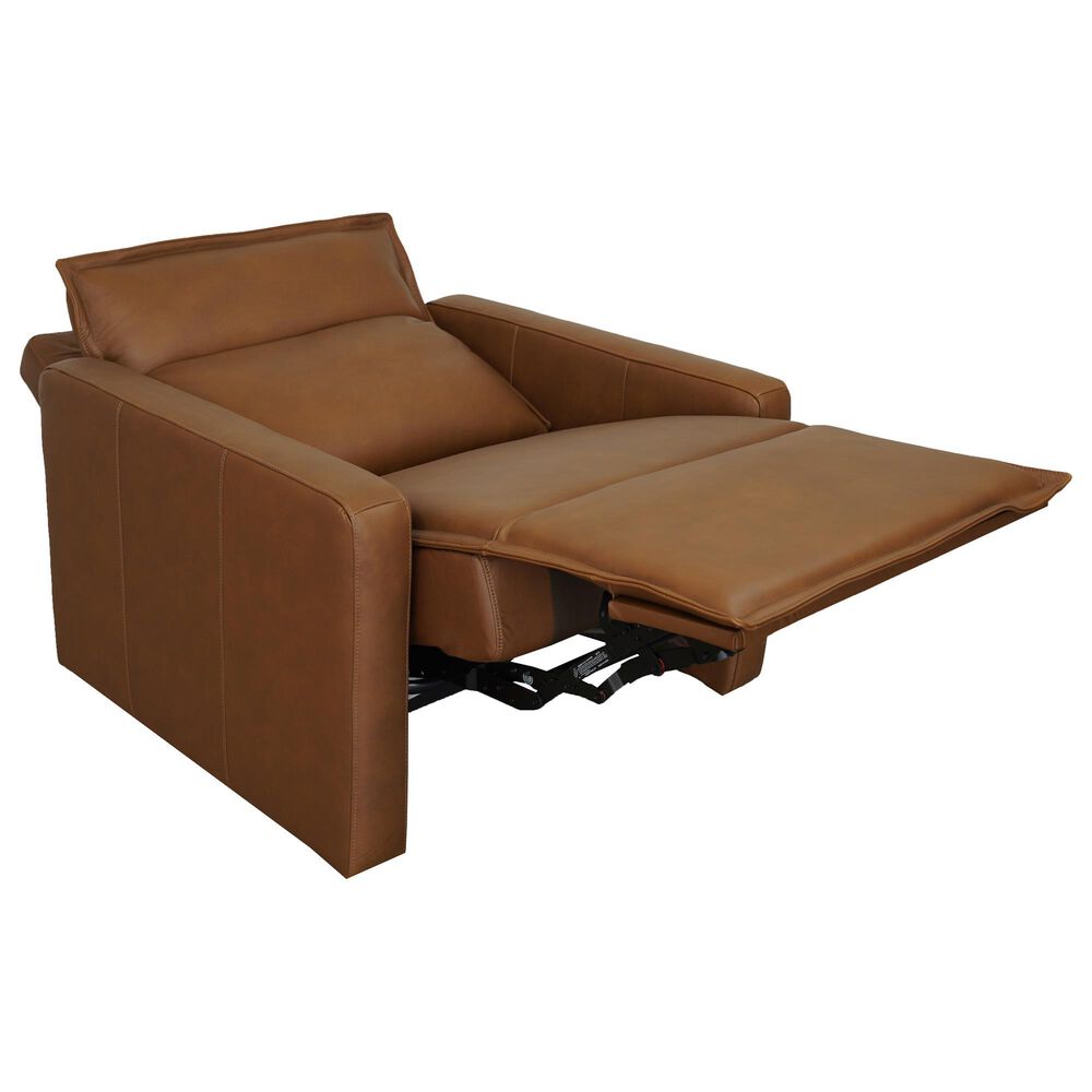 Aurora Furnishings Malta Power Zero Gravity Recliner with Vibration in Bourbon, , large