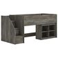 Ashley Frandern Twin Loft  Bed with Bookcase Storage in Gray, , large