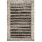 Loloi Mika 5"3" x 7"8" Charcoal and Ivory Area Performance Rug, , large