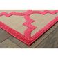 Oriental Weavers Cayman 660P 9"10" x 12"10" Sand and Pink Area Rug, , large