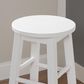 Linon Home Decor Abby 29" Bar Stool in White, , large