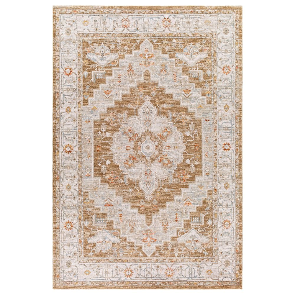 Surya Avant Garde AVT-2315 2"7" x 10" Orange, Blue and Beige Runner, , large