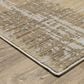 Oriental Weavers Mallory Gold and Brown 3"3" x 5" Area Rug, , large