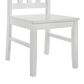 Mayberry Hill Travis 5-Piece Youth Table and Chair Set in White, , large