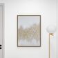 CosmoLiving by Cosmopolitan 40" x 30" Abstract Wall Art in Silver, White, Gold and Gray, , large