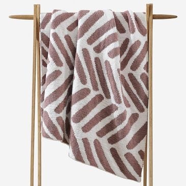 Sunday Citizen Tulum 52" x 75" Throw in Biscotti and Off White, , large