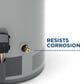 GE Appliances RealMAX Premium 50-Gallon Tall Natural Gas Ultra Low-NOx Atmospheric Water Heater in Gray, , large