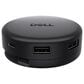 Dell Technologies Pro 7-In-1 USB-C Travel Hub in Black, , large