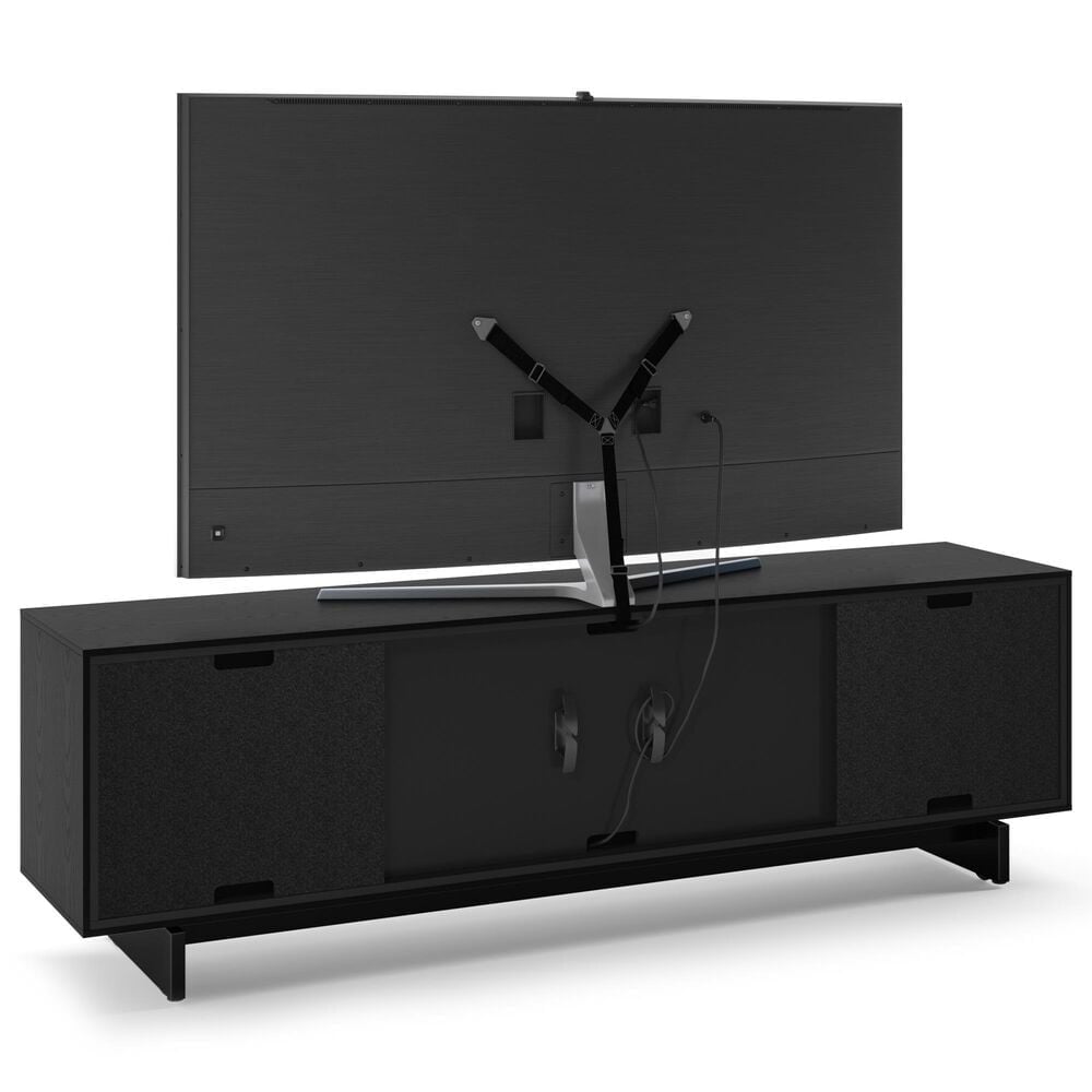 BDI Align 81&quot; TV Credenza in Ebonized Ash, , large