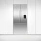 Fisher & Paykel 36" Integrated French Door Panel I&W with 80" High in Stainless Steel, , large