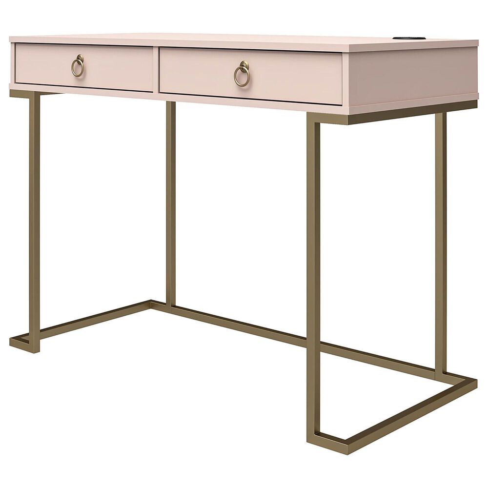 DHP Camila Writing Desk in Pink, , large