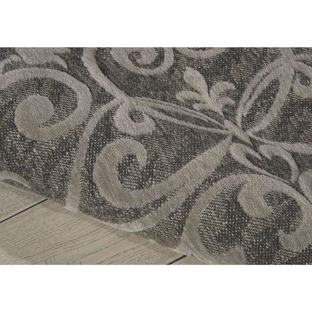 Nourison Damask DAS01 5&#39; x 7&#39; Grey Area Rug, , large