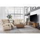 Ashley Double Deal 6-Piece Power Reversible Reclining Sectional with Console in Almond, , large