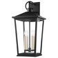 Troy Lighting Soren 27" 4-Light Exterior Wall Sconce in Texture Black, , large