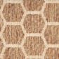 Nourison Twist Reversible 8" Round Natural Indoor/Outdoor Area Rug, , large
